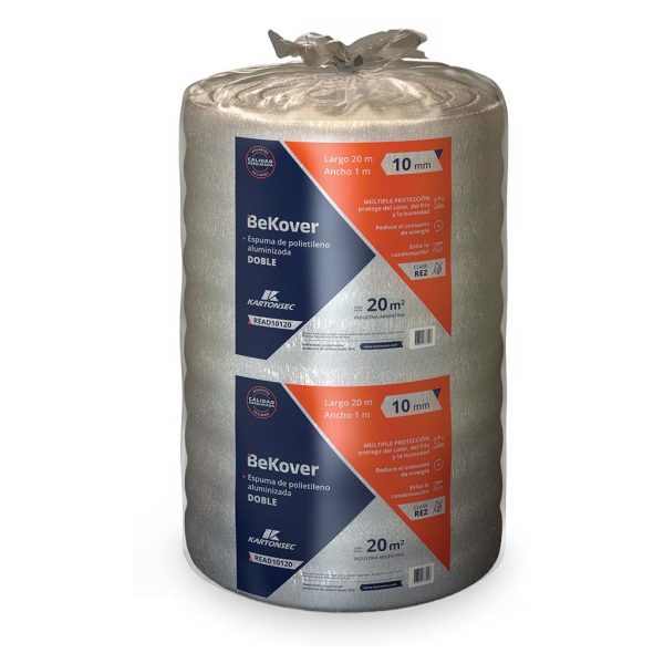 BeKover – Espuma de polietileno aluminizada doble